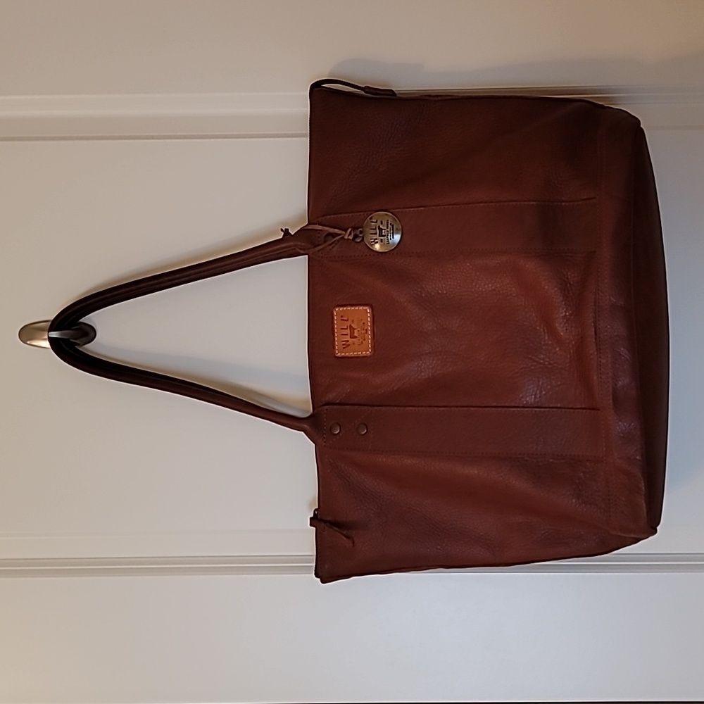 Will Leather Goods Signature Leather Getaway Tote